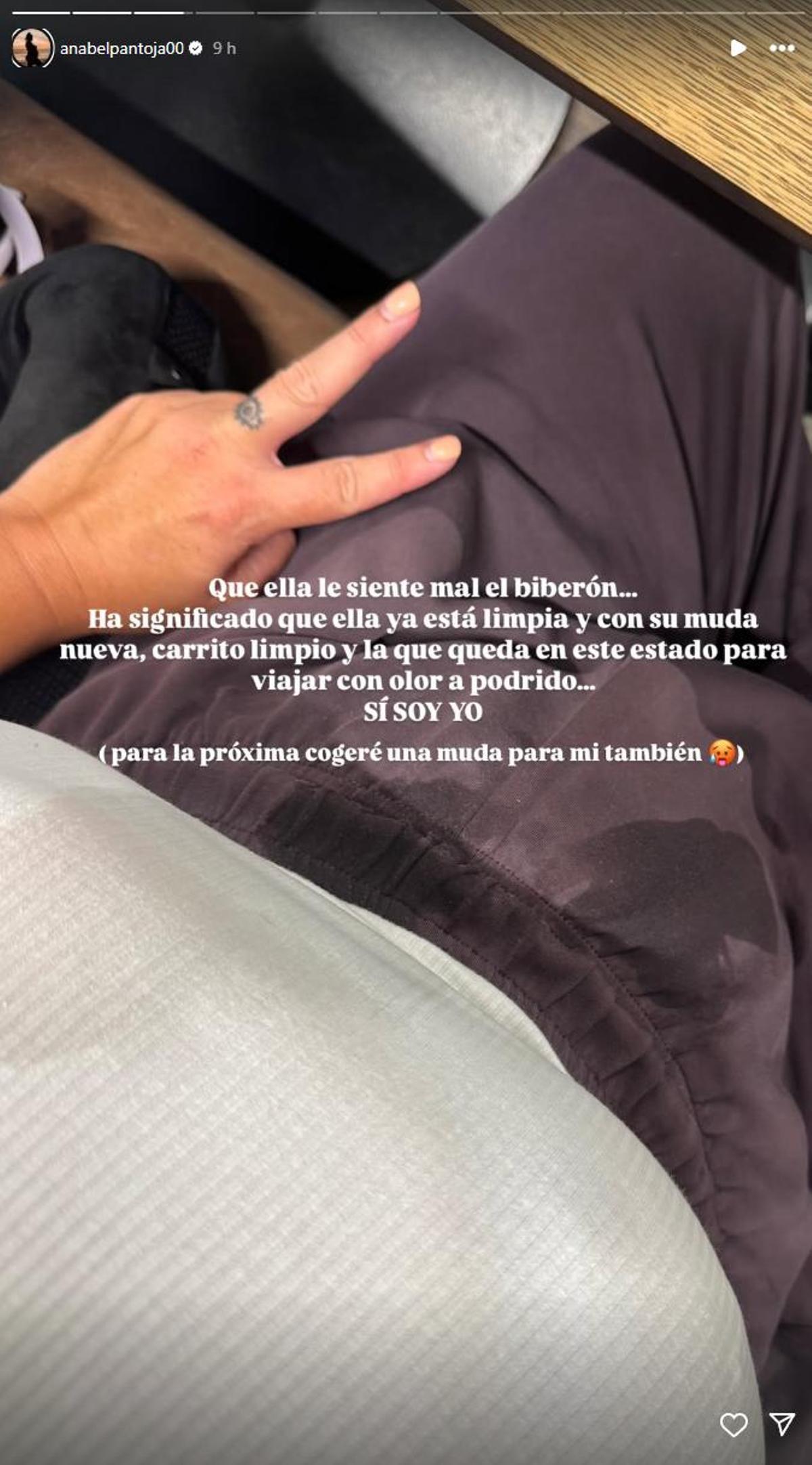 Publicación de Anabel Pantoja.