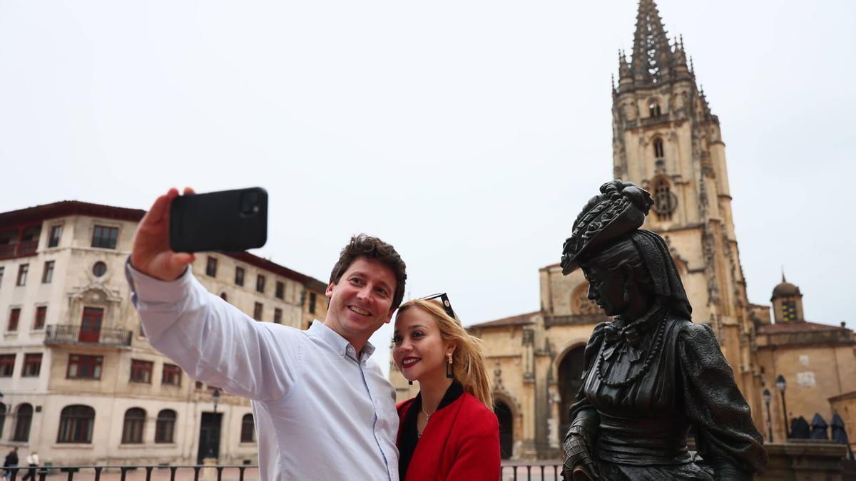 Turistas en Oviedo