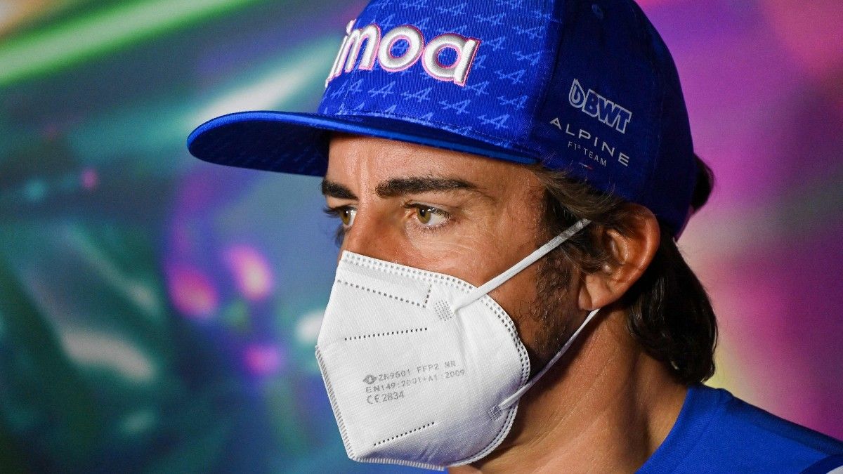 Fernando Alonso, en el GP de Arabia Saudí