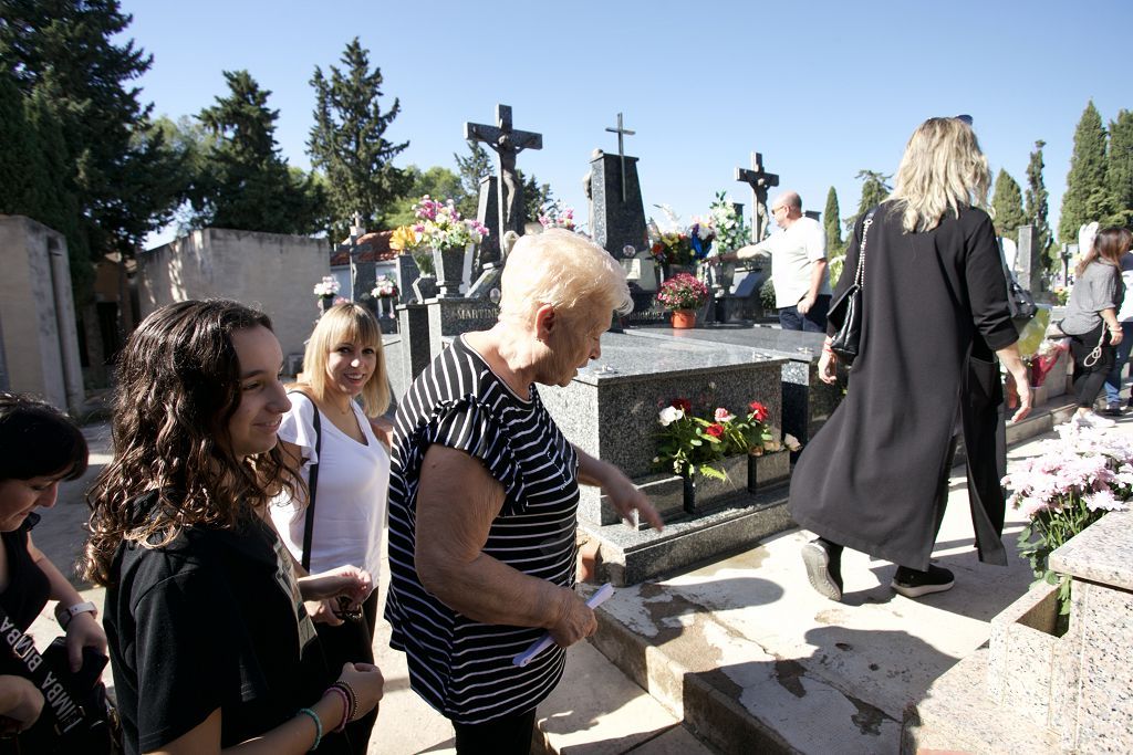 Cementerio de Espinardo el día de Todos los Santos