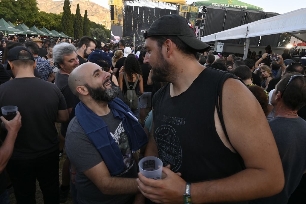 Ambiente de la segunda jornada del Rock Imperium Festival en Cartagena