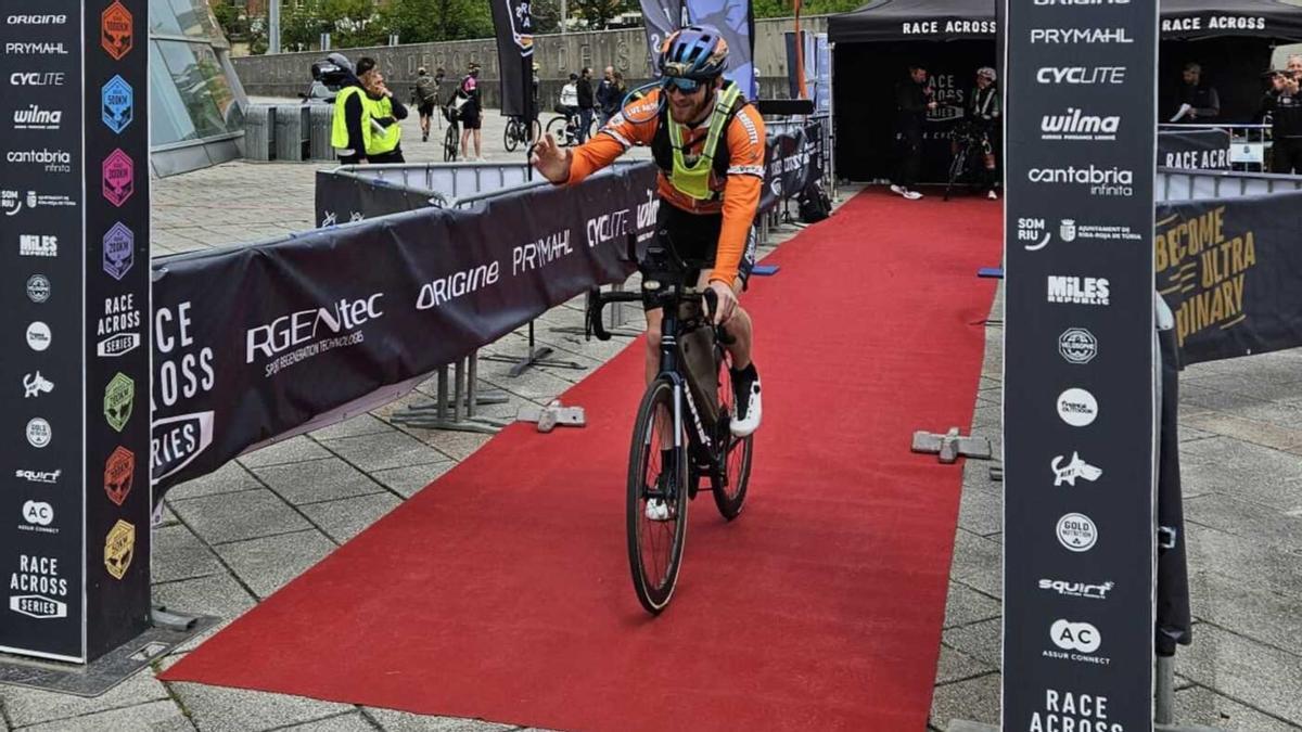 Un ciclista en la prueba, en imagen de archivo.