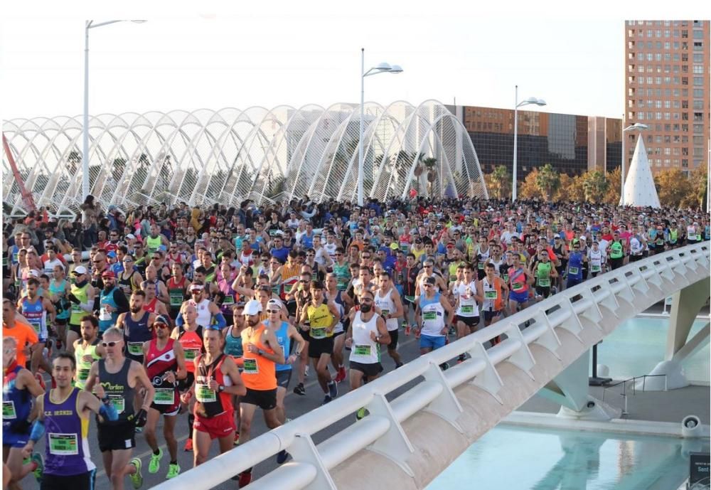 Las imágenes del Maratón Valencia Trinidad Alfonso edp 2017