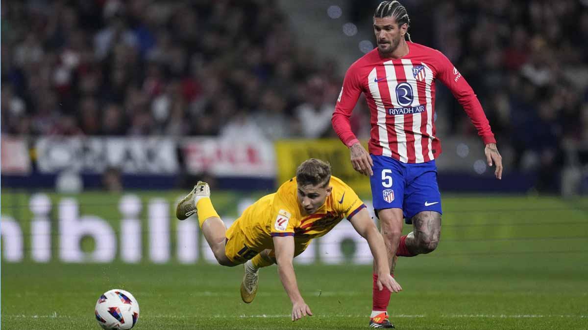 De Paul y Fermín, este sábado en el Metropolitano