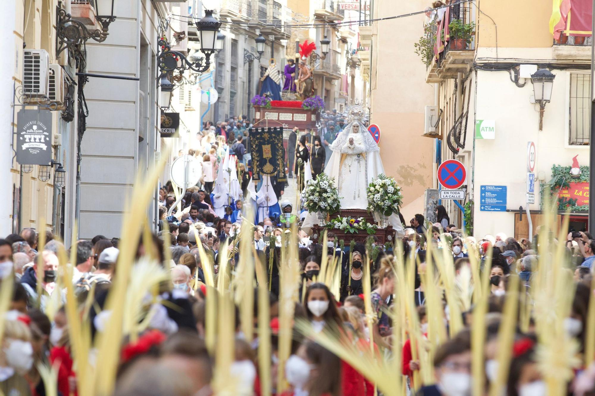 Procesión del Domingo de Ramos en Alicante