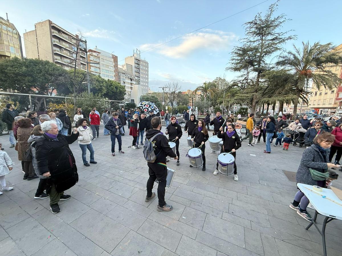 Así fue el 8M en Sagunt