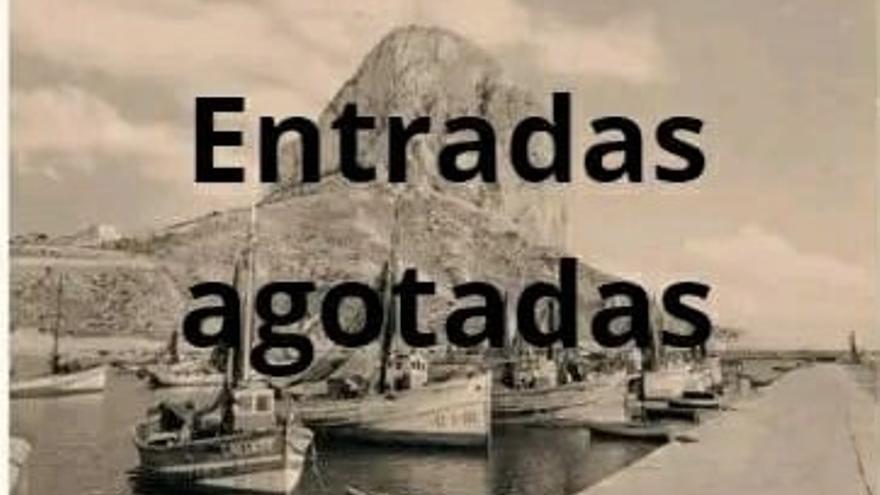 &quot;Entradas agotadas&quot;: el acto del centenario de la Cofradía de Pescadores de Calp se desborda