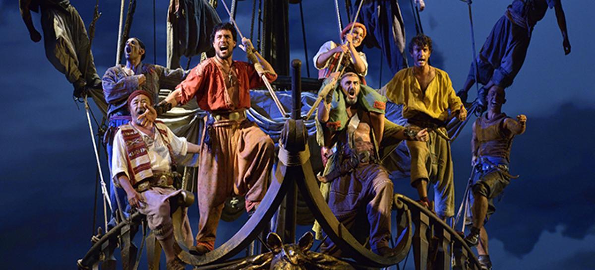 Fragmento de la representación de la obra en 2014.