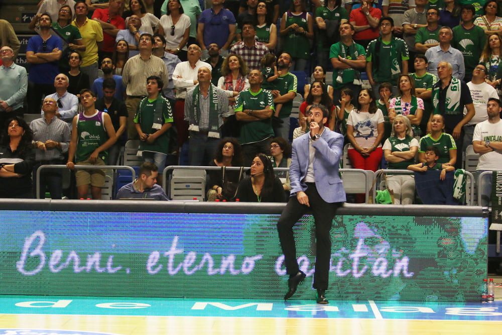 El Unicaja rinde homenaje a Berni