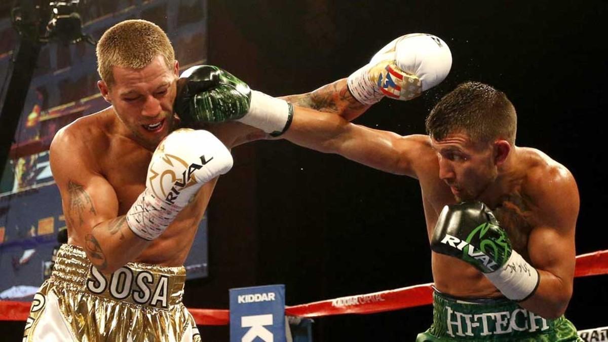 Lomachenko y Sosa, en pleno combate