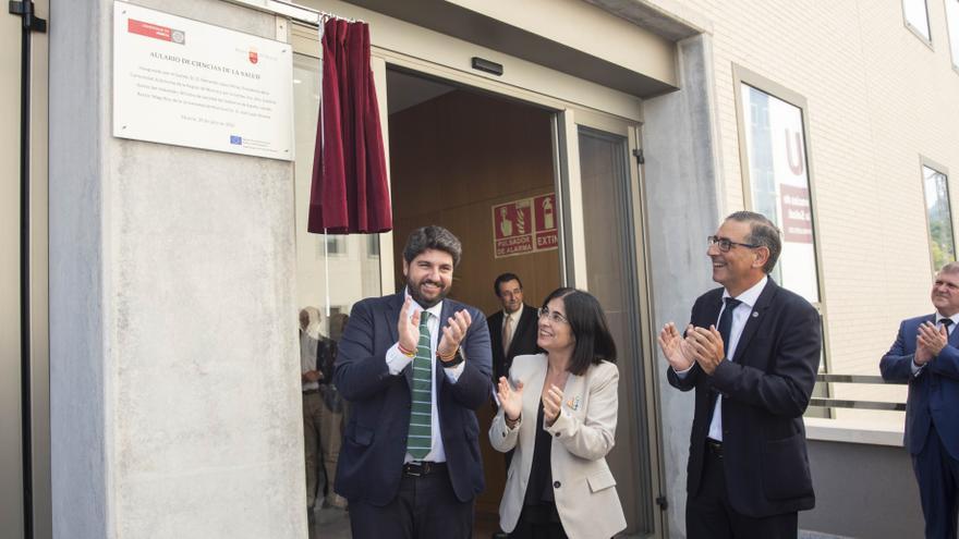 La UMU inaugura en El Palmar el Aulario que culmina el traslado de las titulaciones sanitarias al Campus de Ciencias de la Salud