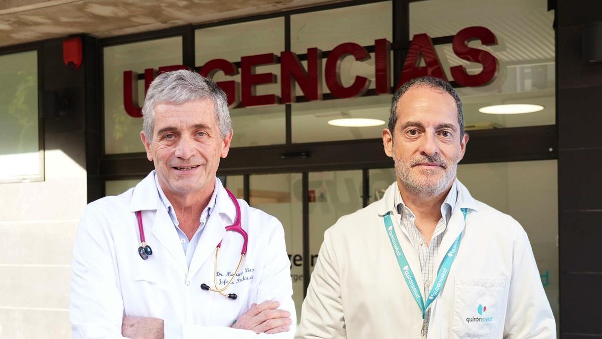Doctores Manuel Baca y Miguel Marcos
