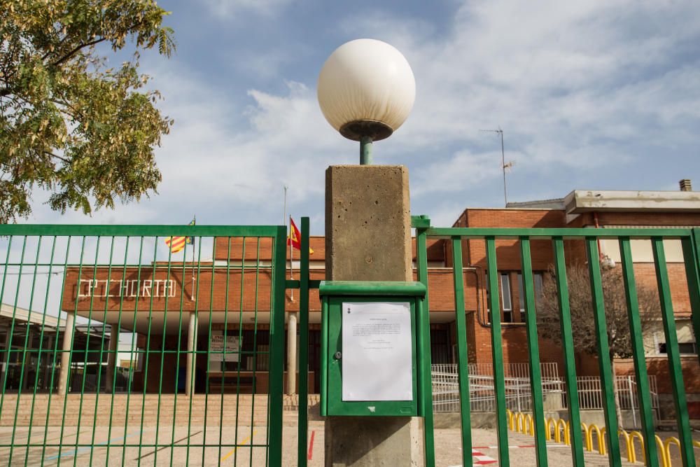 Colegios cerrados en San Vicente