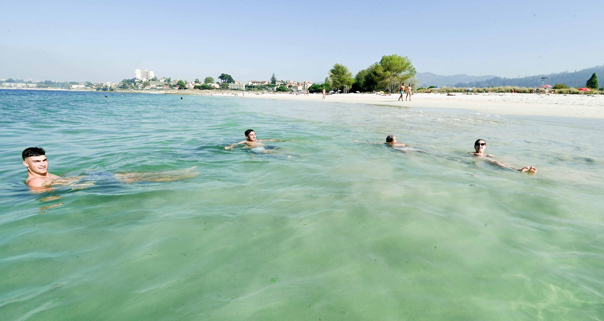 El último chapuzón del verano, a 22 grados