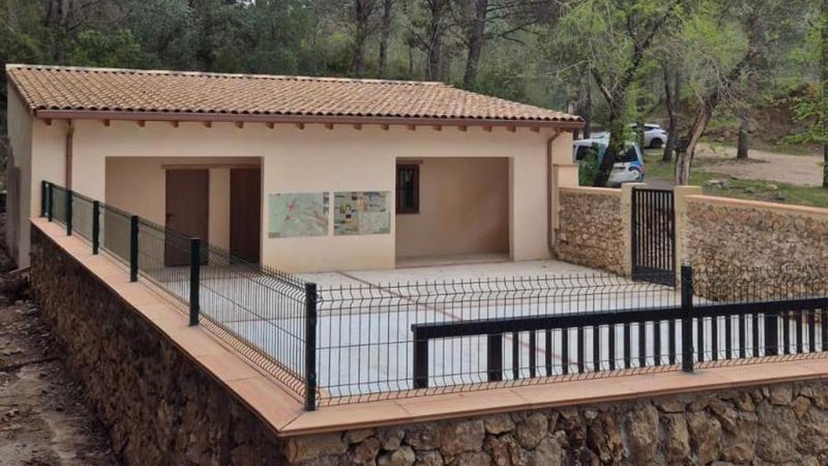 Obres en la paridera de la Casella d'Alzira.