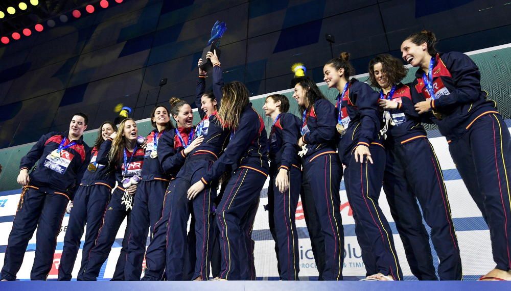 Final Europeo de Waterpolo: España-Rusia (13-12)