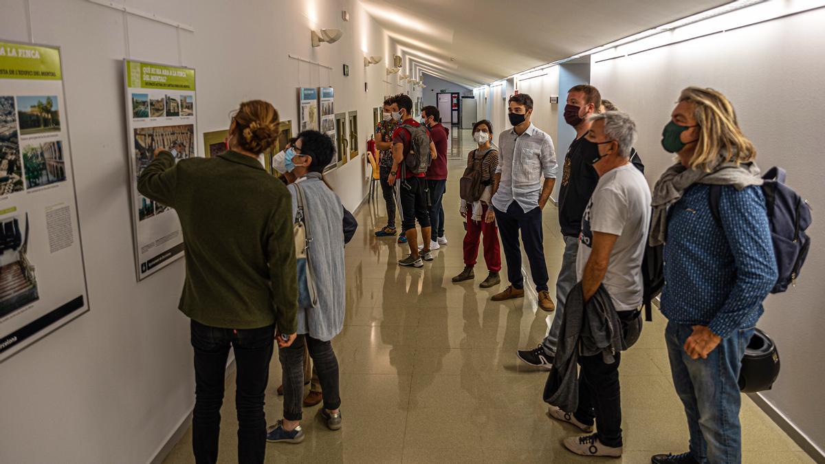 Barcelona 24/10/2021 Barcelona Segunda jornada del Open House Barcelona Antic Institut Mental Pi i Molist Nou Barris AUTOR: JORDI OTIX