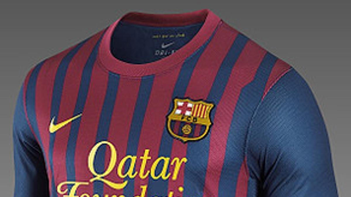 La nueva camiseta del Barça.