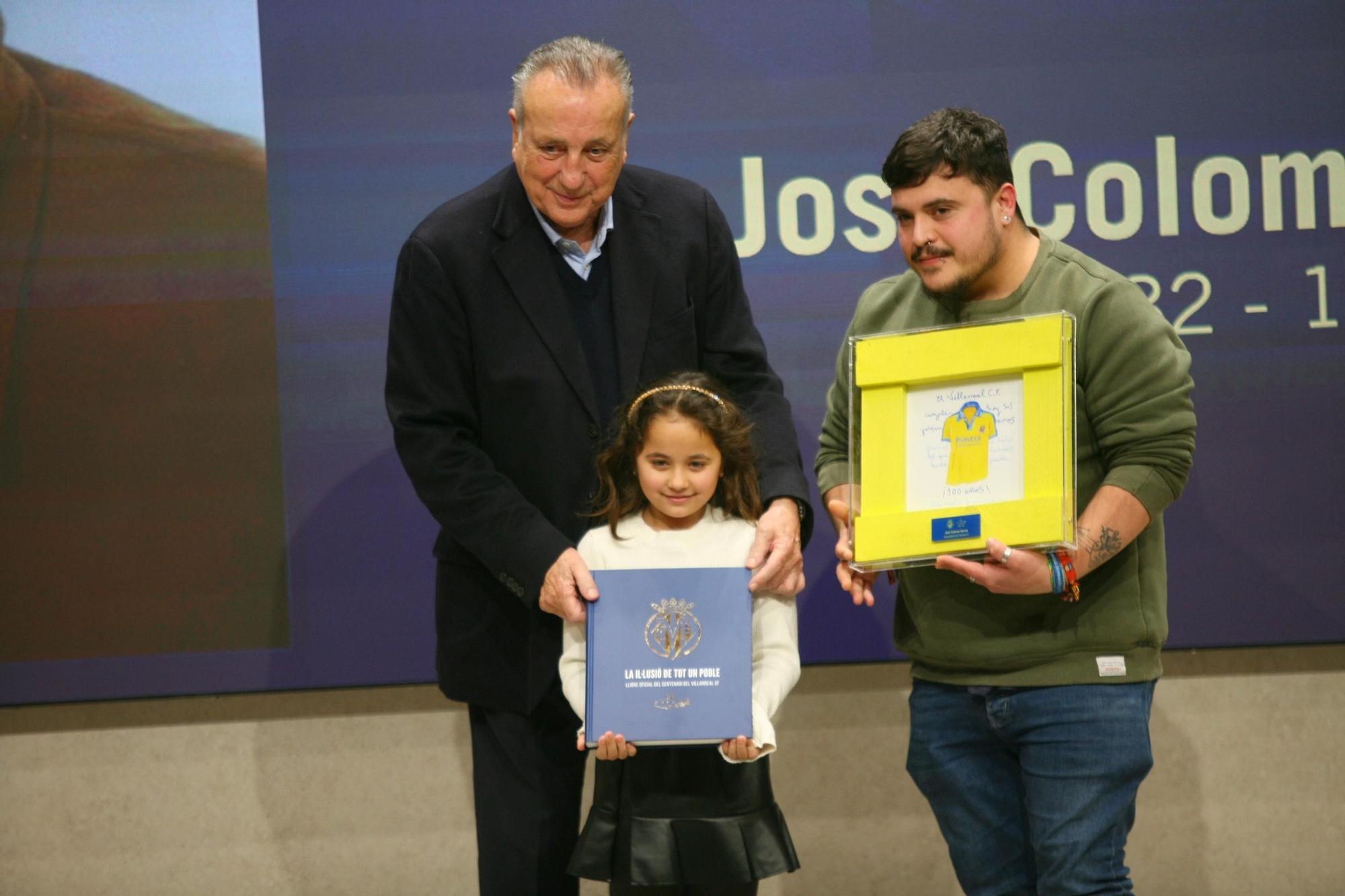 El homenaje a sus presidentes culmina los actos por el centenario del Villarreal