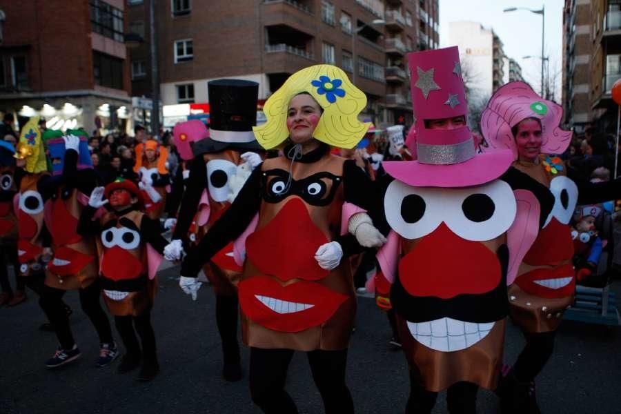 Carnaval Zamora 2017: Desfile de domingo en Zamora