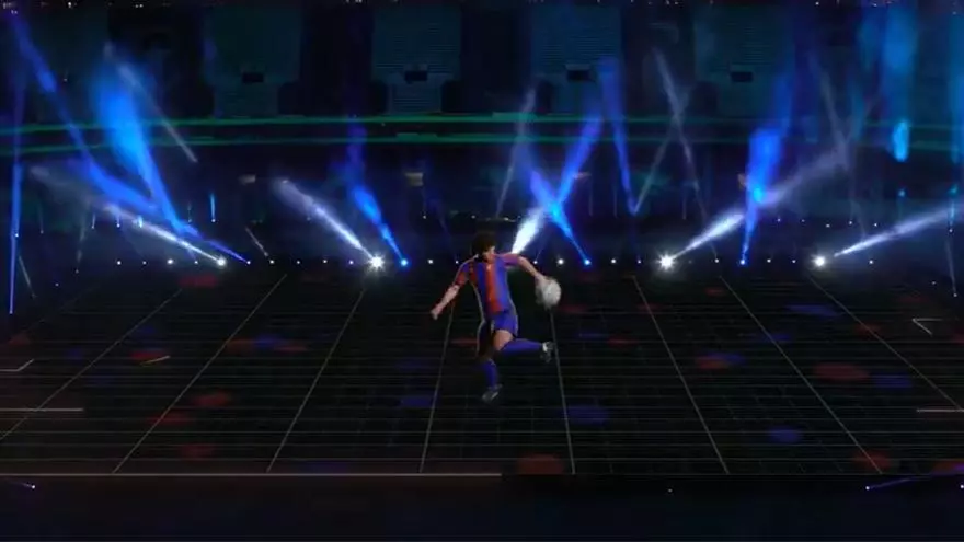 Así ha sido el espectacular homenaje a Maradona antes del partido entre Argentina y Chile