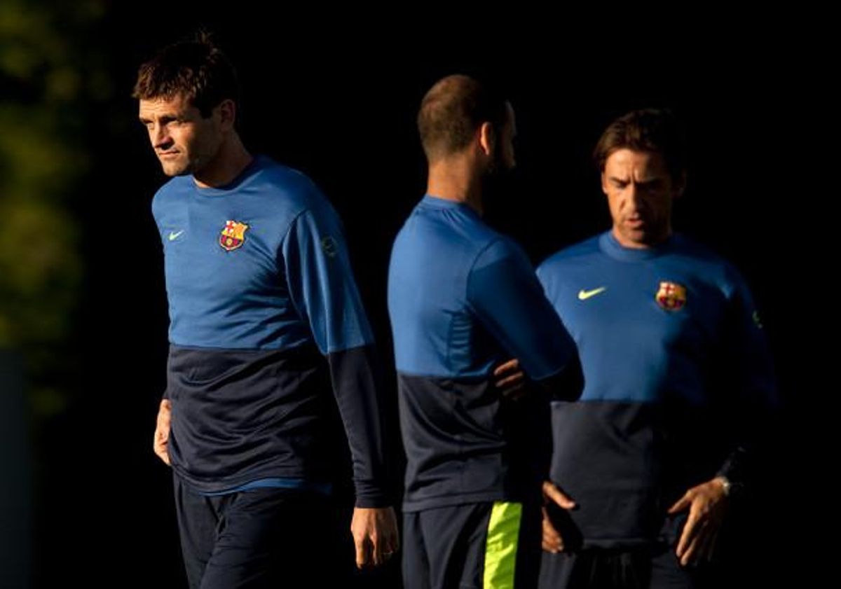 Vilanova, a la Ciutat Esportiva de Sant Joan Despí.
