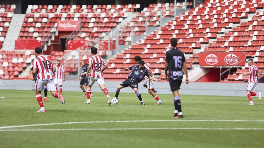 Siete sesiones, un descanso y la visita a la Feria antes del debut del Sporting
