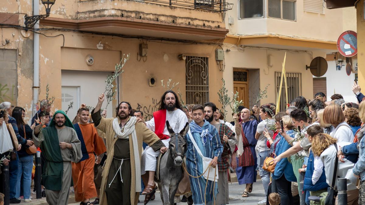 La Pasión de Benetússer abre sus representaciones en el Domingo de Ramos