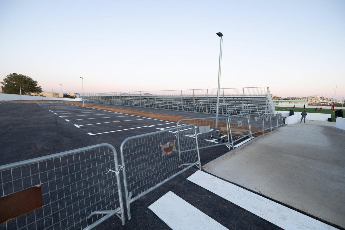 Mira las imágenes del primer entrenamiento del Club de Rugby Ibiza en el Estadio Municipal Es Putxet