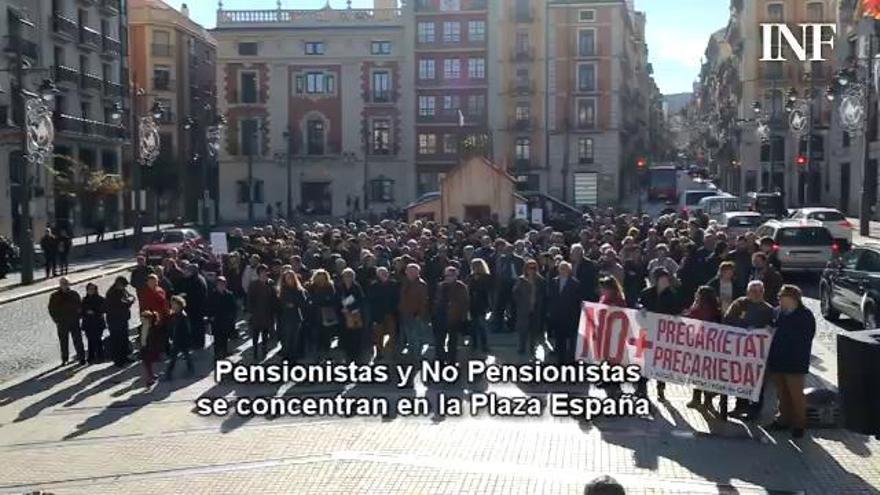 Los pensionistas retoman las concentraciones en Alcoy