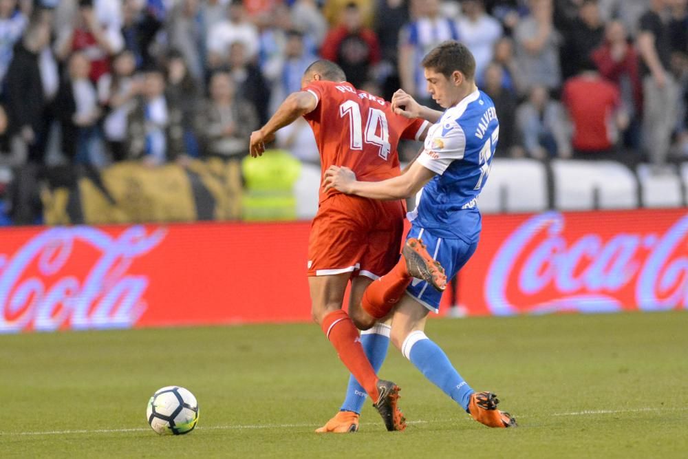 El Dépor no pasa del empate ante el Sevilla