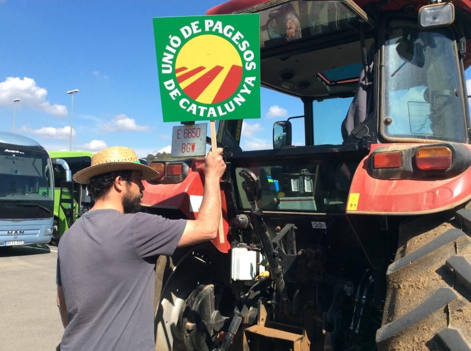 Tractorada a Girona per reclamar millores en la PAC