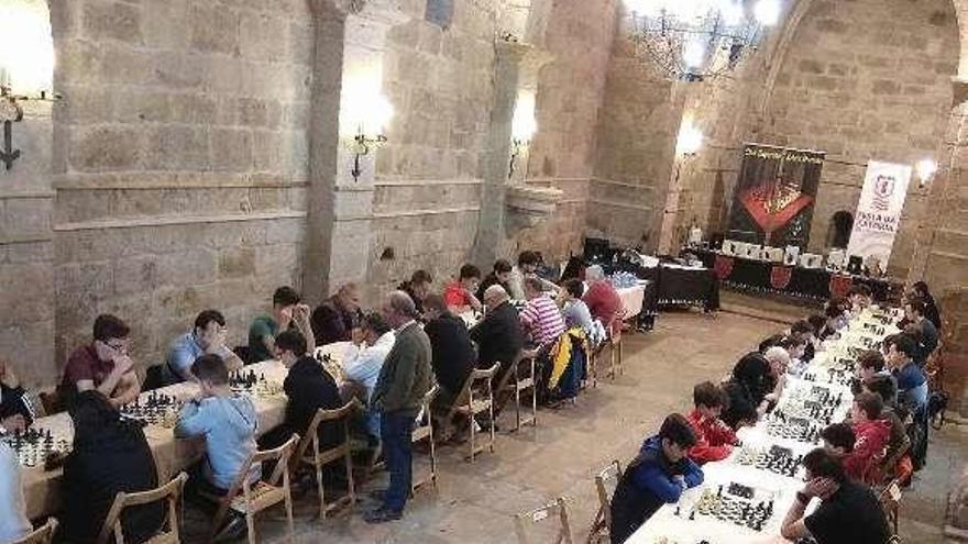 Una vista de la sala en la que se celebró el torneo. // FdV