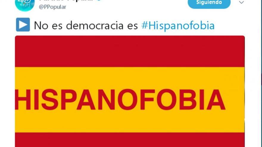 La oposición deplora el vídeo del PP contra la &quot;hispanofobia&quot;