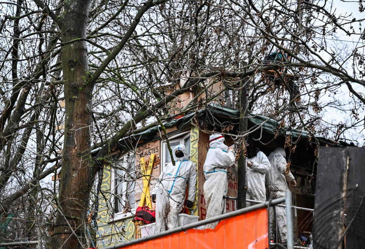 Protesta contra una mina de carbón en Alemania