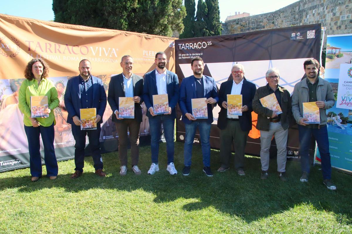 Presentación de la edición 2025 del festival Tarraco Viva, este lunes.