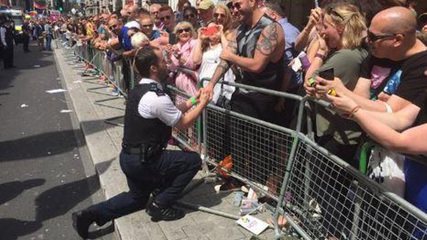 La imagen del momento más romántico