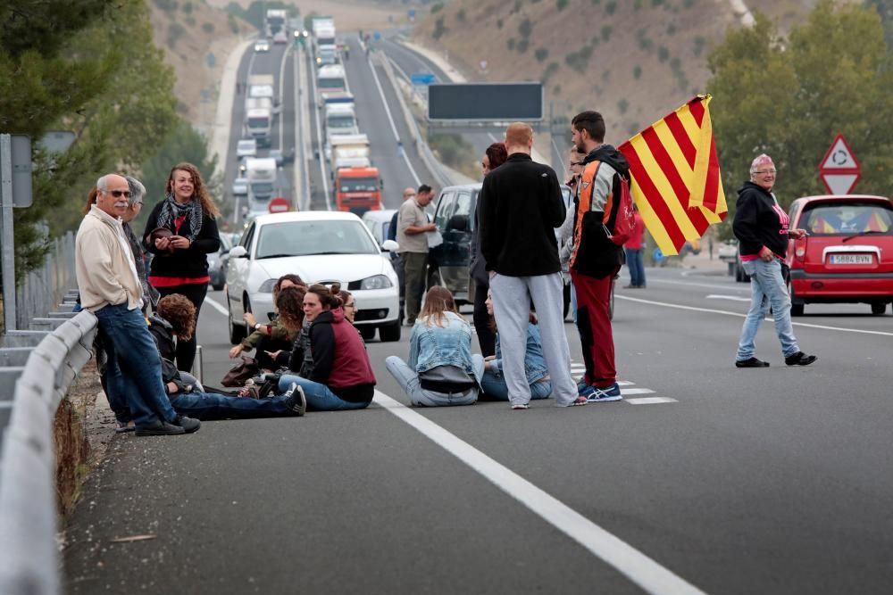 Huelga general en Cataluña