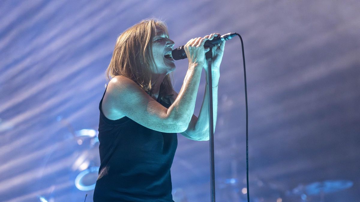 Beth Gibbons, este martes durante su concierto en Noches del Botánico.
