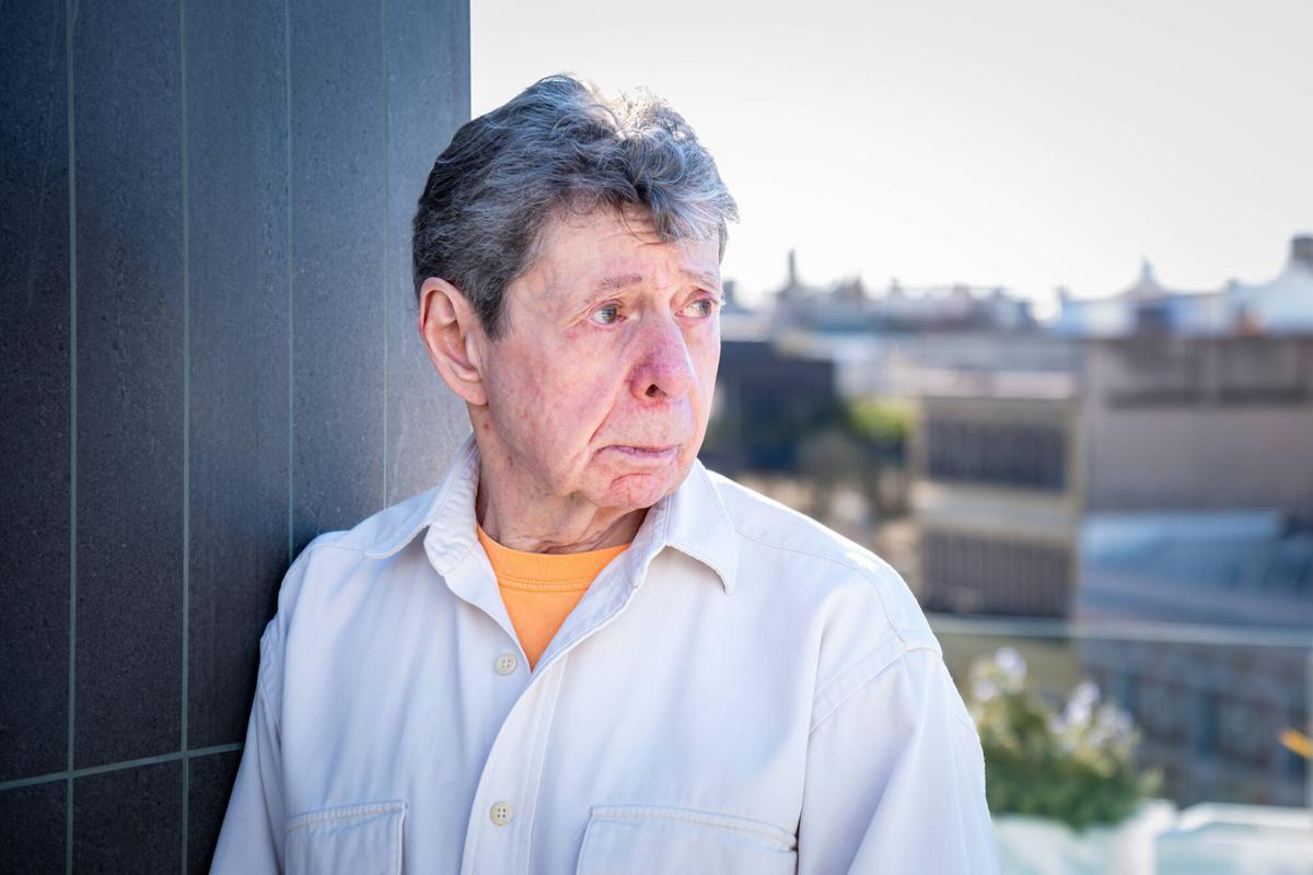 Richard Price, uno de los invitados estrella de BCNegra, fotgrafiado este viernes en Barcelona