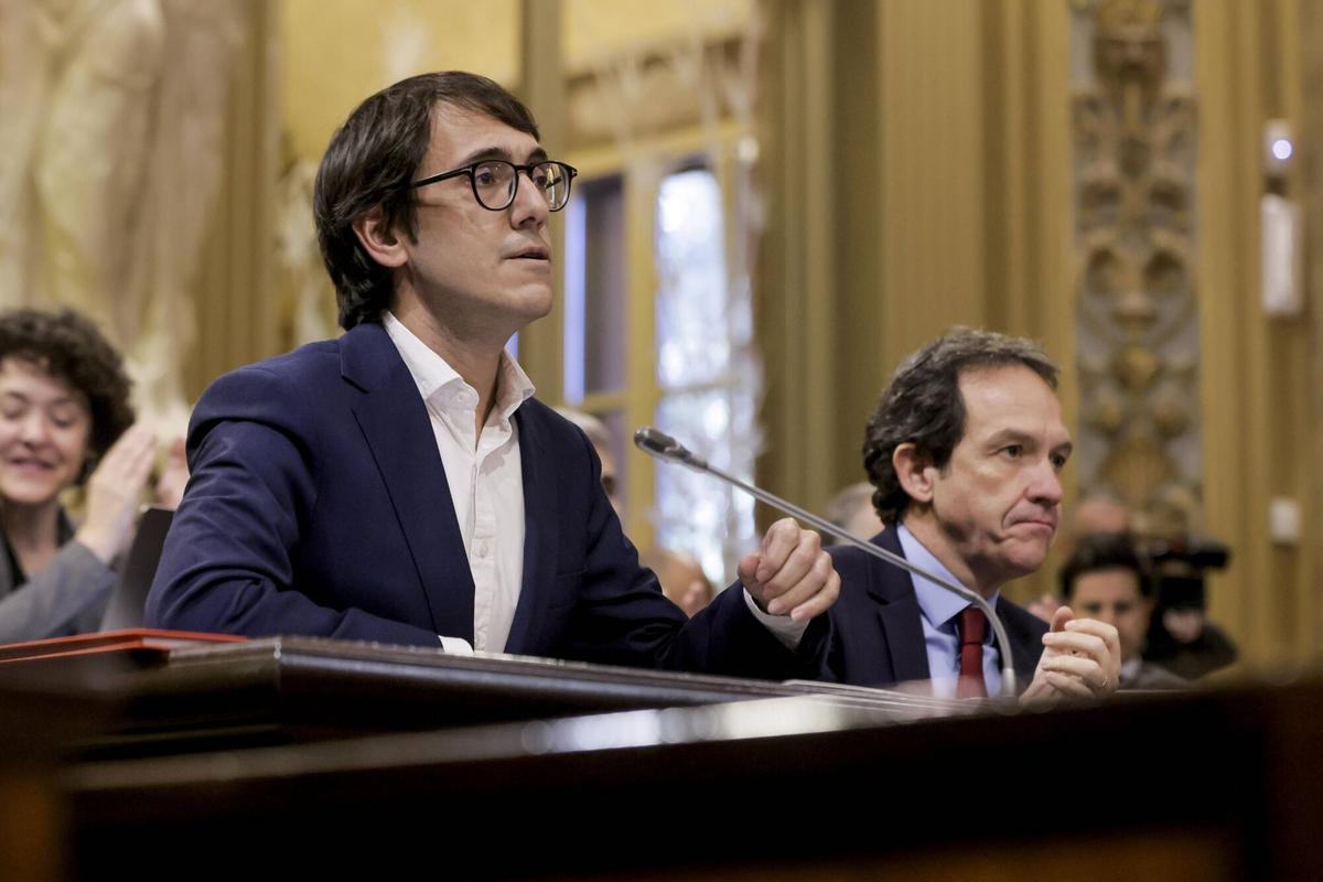 PALMA, PLENO DEL PARLAMENT INTERVENCION DE IAGO NEGUERUELA
