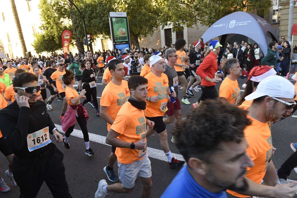 La San Silvestre 2025 en Murcia, en fotografías