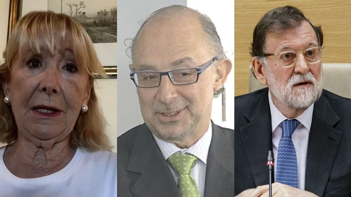 Esperanza Aguirre, Montoro, Rajoy