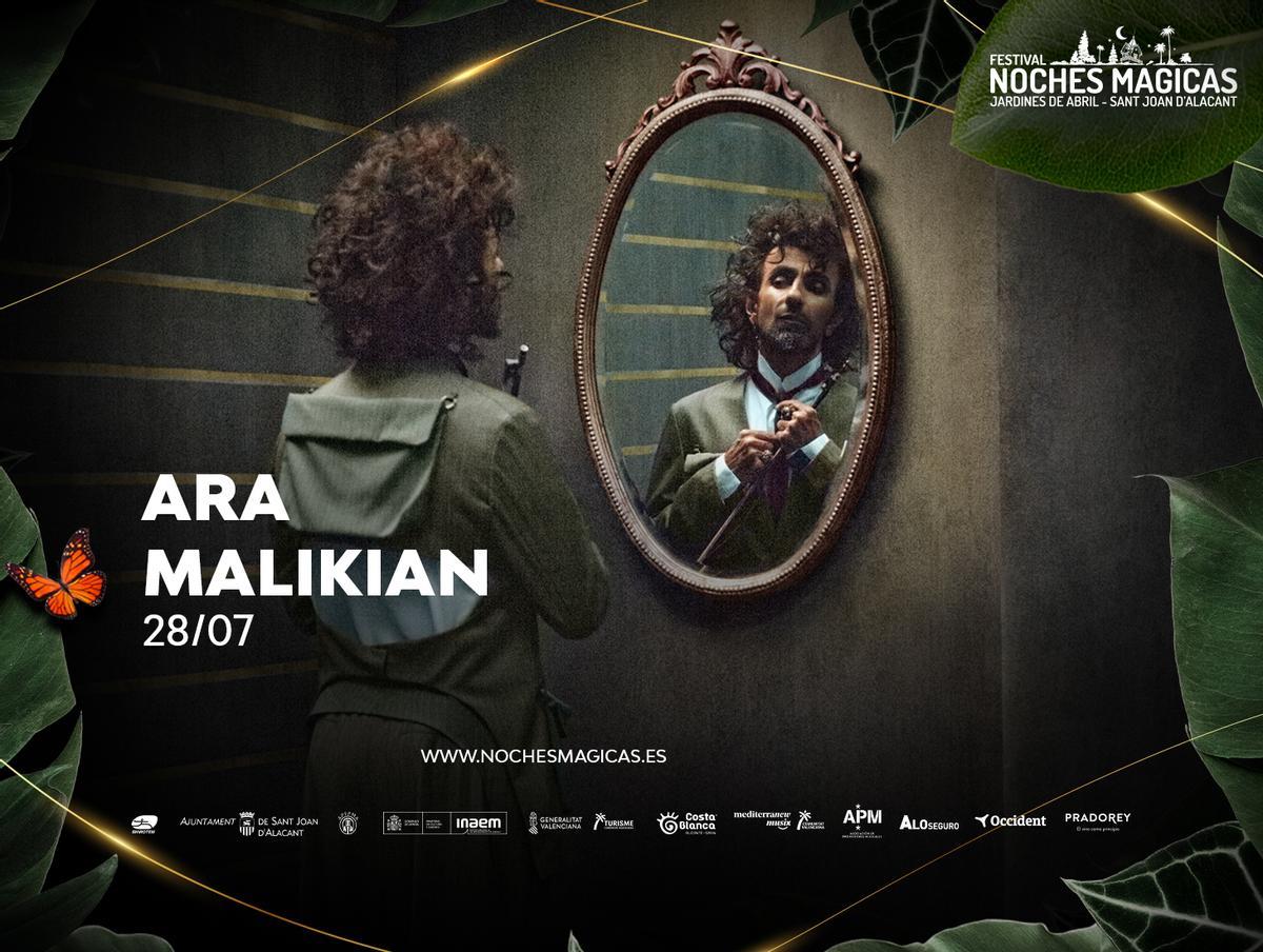 Ara Malikian, uno de los violinistas más admirados del mundo llega a Noches Mágicas con Intruso.