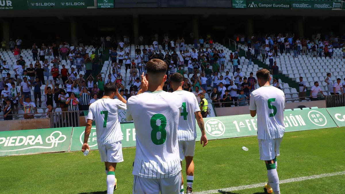 El derbi de play off entre el Córdoba B y el Ciudad de Lucena, en  imágenes