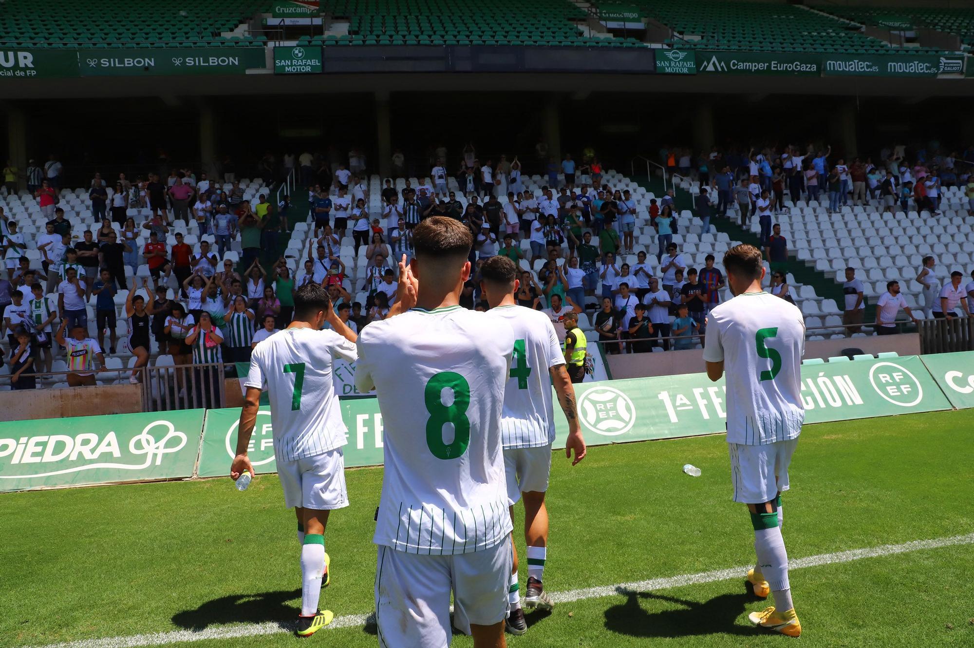 El derbi de play off entre el Córdoba B y el Ciudad de Lucena, en  imágenes