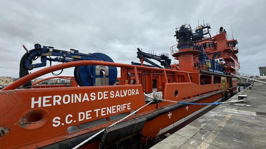 El más moderno buque de Salvamento Marítimo sigue ya la estela de las Heroínas de Sálvora