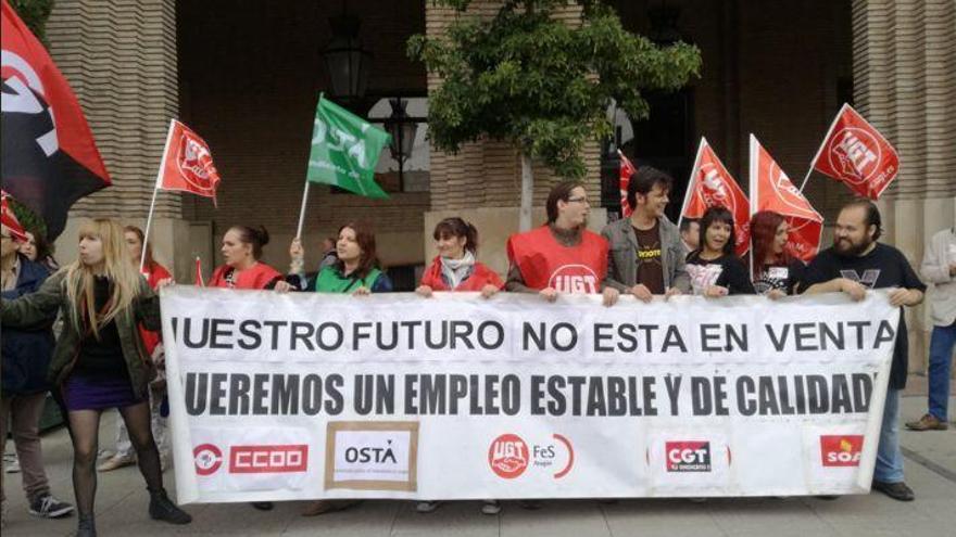 La lantilla de EXTEL hace huelga 24 horas para denunciar los abusos de la empresa