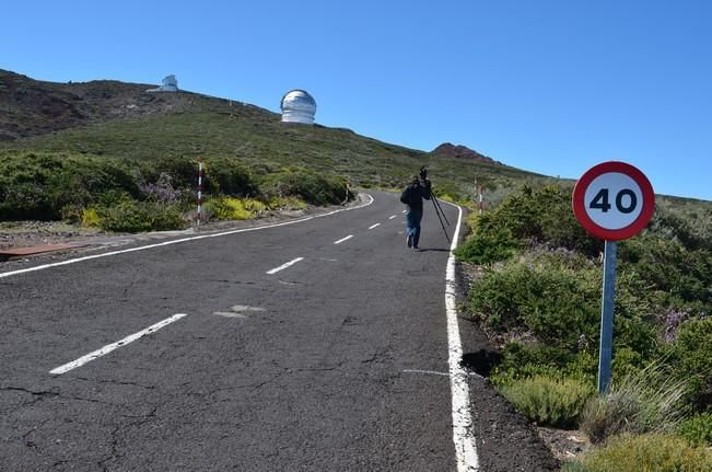 Lunes 16. Visita al Grantecan y rodaje de 'Alienígenas sin piedad'