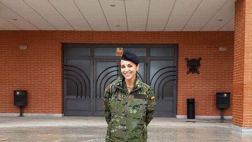 Paula Echevarría, de la sargento primera Ibáñez.